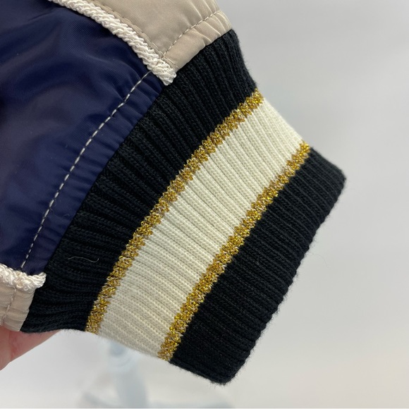 Nordstrom BP Bomber Jacket Medium Blue - Picture 3 of 16